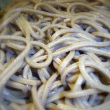 Les nouilles soba